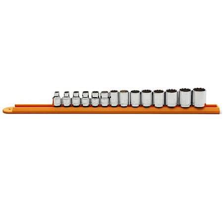 14 Piece 3/8" Drive 12 Point Standard Metric Socket Set