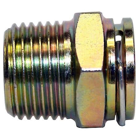 Transmission Line Connector 3/8 x 3/8-18 Cadillac, Chevrolet, GMC, Hummer