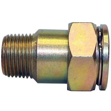 Oil Cooler Line Connector 3/8 - Chevrolet 1995-1985, GMC 1995-1985 - 1 per Bag