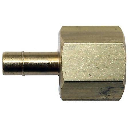 Fuel Line Adapter - 5/16 Female To 5/16 Nylon - 2 Per Bag