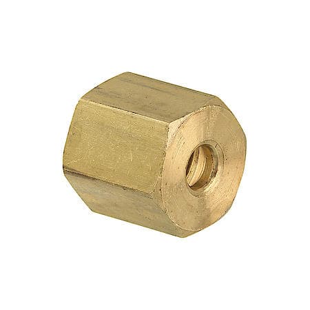 Brass Compression Nut, 1/8 Tube, 1/Card