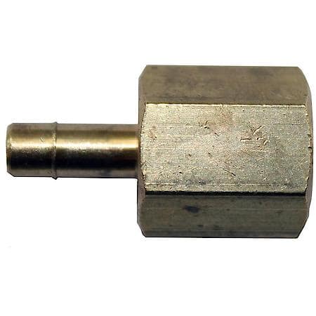Fuel Line Adapter - 14Mm Female To 14Mm Nylon - 1 Per Bag