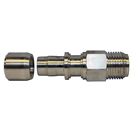 PS Kledge-Lok Connector 3/8 5/8-18 Inv, 1 per bag
