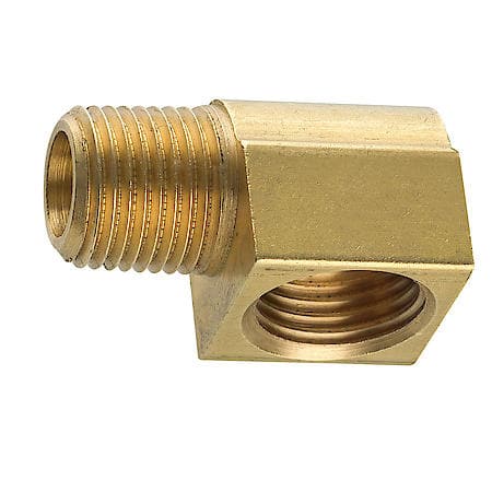 Brass Plug, 5/16 Tube (1/2-20 Inverted), 1/Card