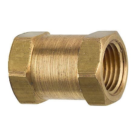 Brass Coupling, Female (1/8-27 Npt), 1/Card