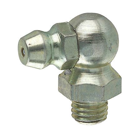 Steel 90 Degree Grease Elbow, 27/32 Length, Male (1/8-27 Npt), 1/Card