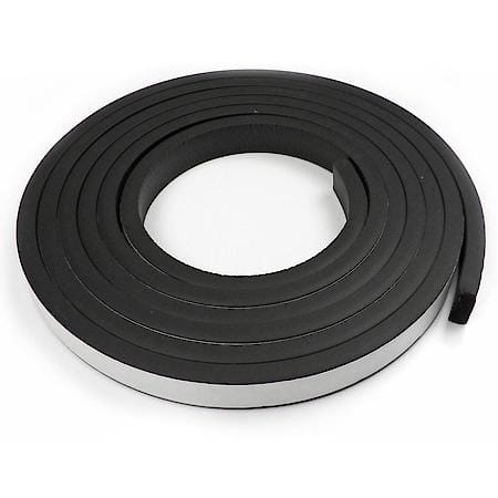 Multi Purpose Weatherstrip for Doors and Trunks, 3/4 in. x 5/16 in. 10 ft, Black