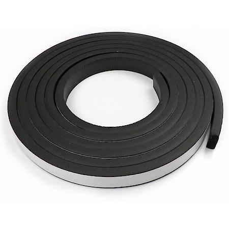 Multi Purpose Seal Adhesive Back, 3/4 in. x 5/16 in. 50 ft, Black