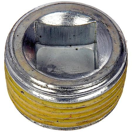 Magnetic Engine Oil Drain Plug: 3/4 x 14 Thread, 0.5 " Head, 1 Pack