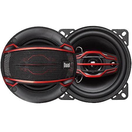4-Way 4" Speakers With 100 Watts Max And 25 Watts Continuous Power Handling