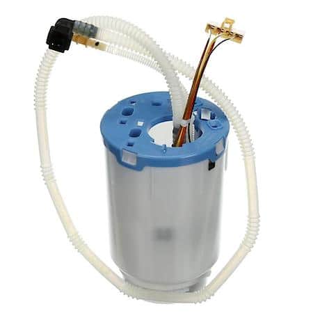Electric Fuel Pump & Strainer Set: 12V, 4 Female Blade Terminals, Int. strainer