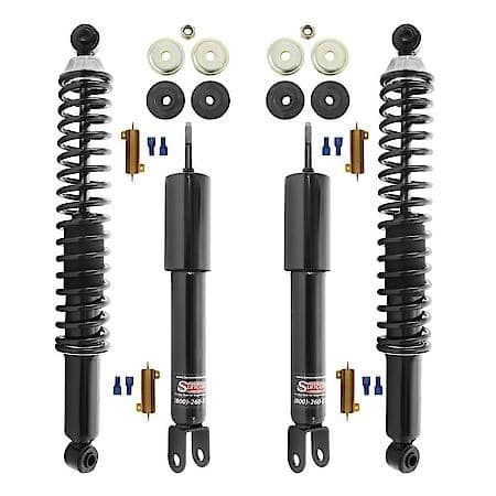 Front & Rear Electronic Active Suspension Gas Shock Conversion Kit