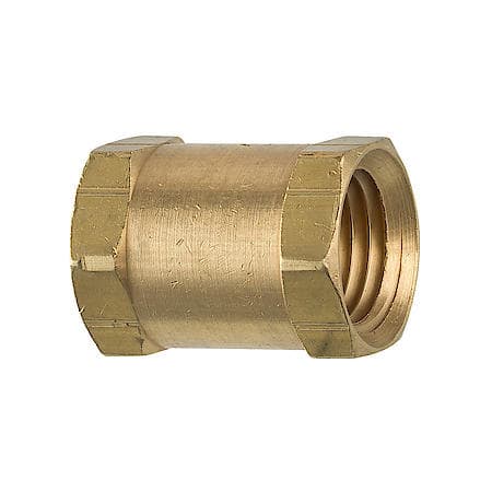 Brass Coupling, Female (1/4-18 Npt), 1/Card