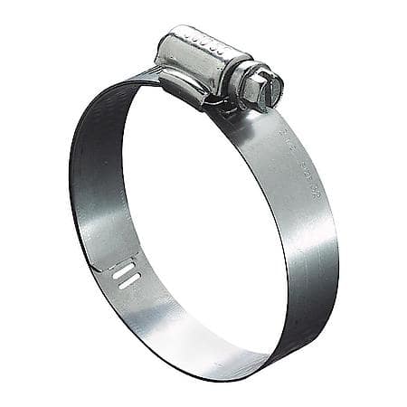 Lined Hose Clamp - Size 28 - 1-5/16" to 2-1/4" Dia. - Features protective liner