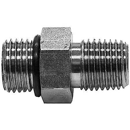 Hydraulic Adapter 9/16 Inch O-Ring To 1/4 Inch NPT-Replaces Fisher No. 3058