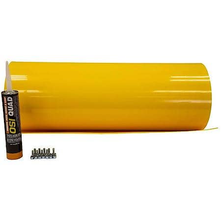 28 x 96 Inch Red Plow Shield