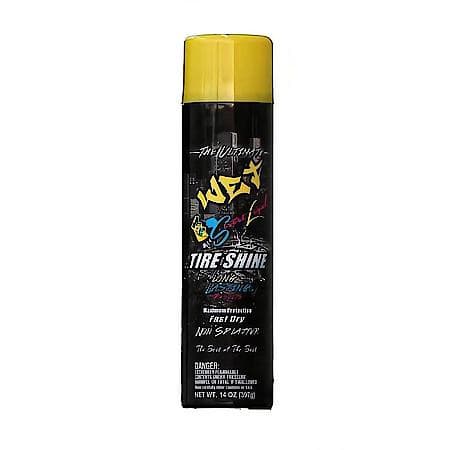 The Ultimate Wet Tire Shine : Safe to use on tires, plastic, vinyl, bumpers and more.
