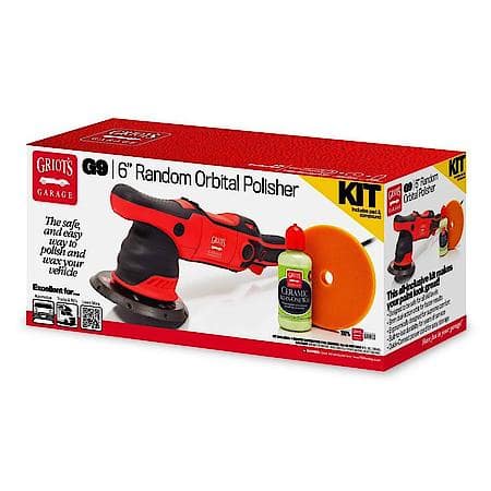 6" Random Orbital Polisher Kit: The Easy Way to Polish & Wax Your Vehicle