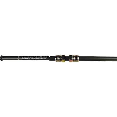 Domestic Poly-Armour PVF Steel Brake Line, 5/16 x 12