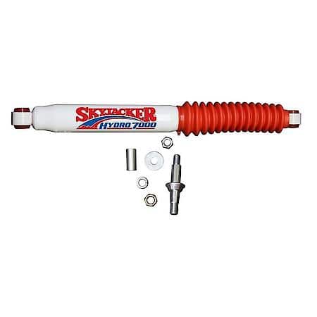 Heavy Duty Oem Single, White With Red Boot, Mounts To OE Locations