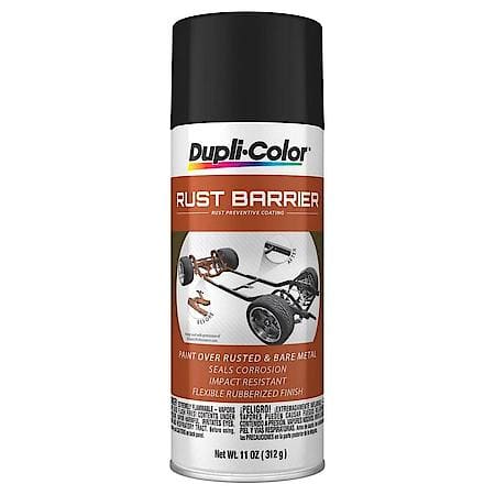 Rust Barrier Rust Preventive Aerosol, Flat, Black, 11-Oz