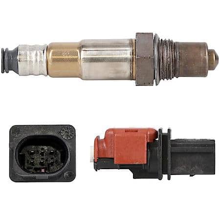 Wideband Oxygen Sensor: Upstream, 5 Wire, 19.80" Long, Heated, Exact Fit