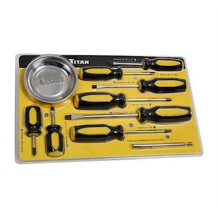 10-Pc Screwdriver Set With Magnetic