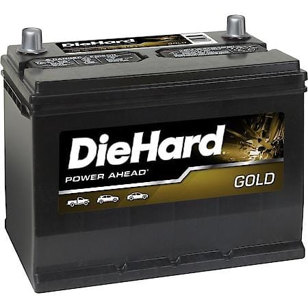Battery : 124R Group Size, 700 CCA, 875 CA, 120 Minute Reserve Capacity