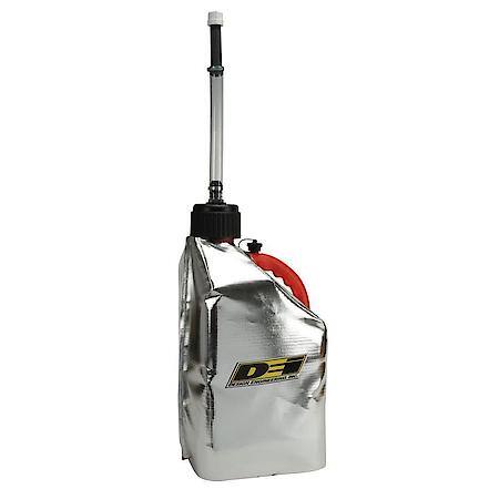 Reflective Fuel Can Cover, 5 Gallon, Square Jug, Easy On and Off, Safety Cover