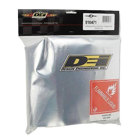 Reflective Fuel Can Cover, 5 Gallon, Square Jug, Easy On and Off, Safety Cover
