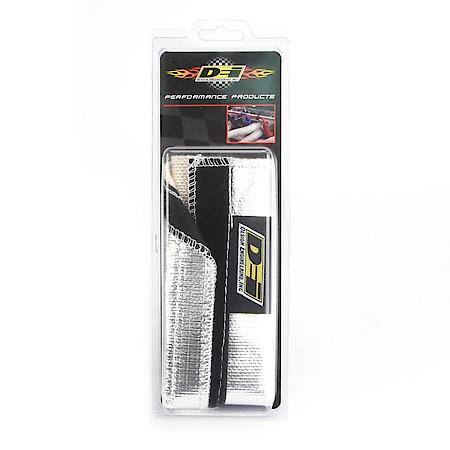 C7 Corvette Oil Cooler Line Cover, Easy Install, Hook & Loop Closure