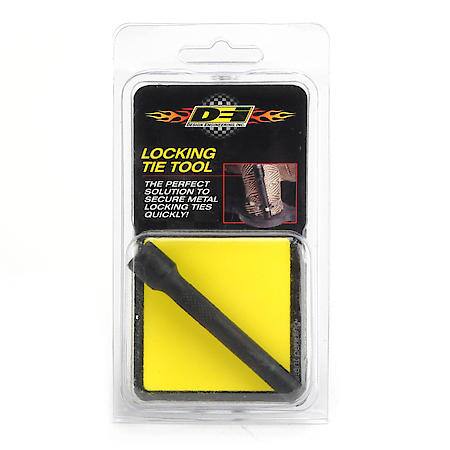 Locking Tie Tool - Black, Hardened Steel, 1/4In Drive