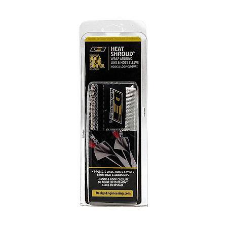 Heat Shroud, 3/4 Inches X 36 Inches, Reflects 90% Radiant Heat, Trim To Fit