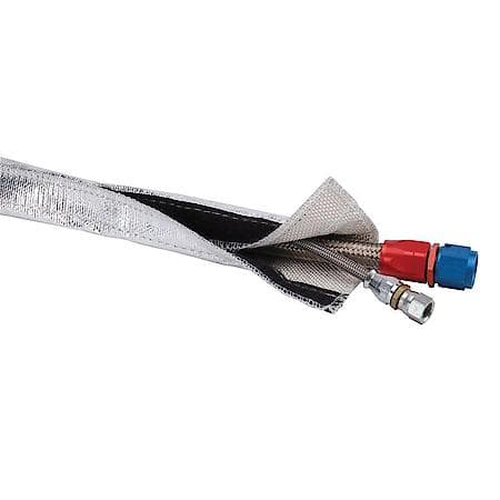 Heat Shroud, 3/4 Inches X 36 Inches, Reflects 90% Radiant Heat, Trim To Fit