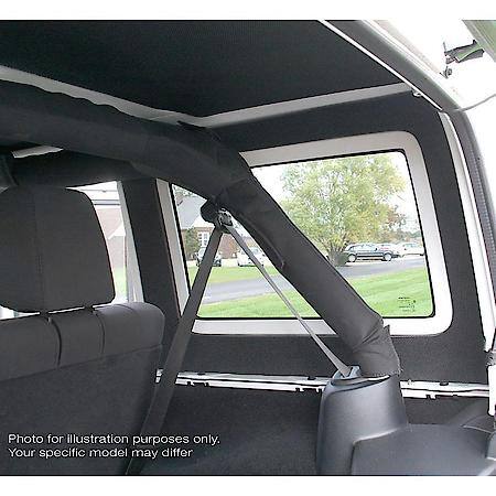 Wrangler JK 2-Door White Original Finish Rear Side Window Only