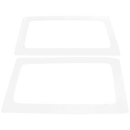 Wrangler JK 2-Door White Original Finish Rear Side Window Only