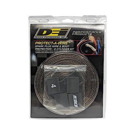 Titanium Protect-A-Wire, 8 Cylinder Kit, Handles 1800 Deg. Direct