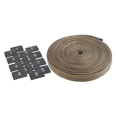Titanium Protect-A-Wire, 8 Cylinder Kit, Handles 1800 Deg. Direct