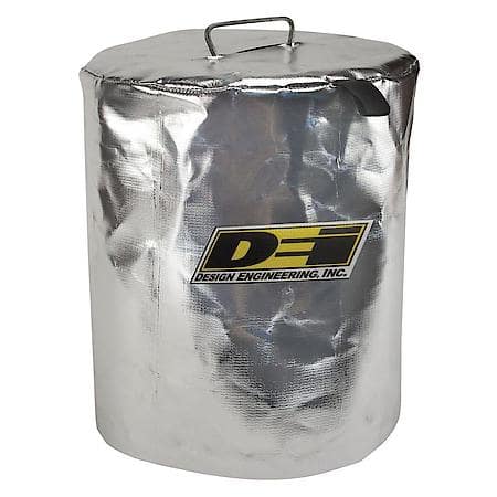 Reflective Fuel Can Cover, 5 Gallon, Round, Metal Fuel Can