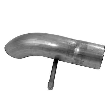 Exhaust Pipe Spout 2.5 Inch Inlet ID  Inch Outlet