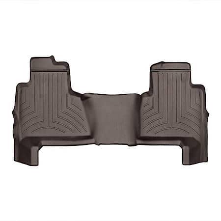 Molded Fit, Raised Channels With A Lower Reservoir, Cocoa, 1 Piece Over The Hump