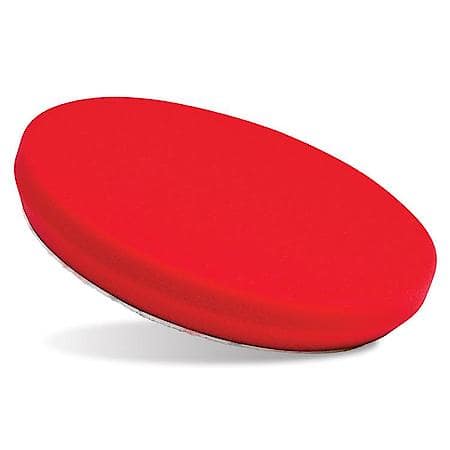 6.5" Red Foam Waxing Pad : Precise Even Application of Waxes & Sealants, 6.5" Pad