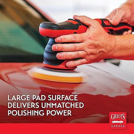 Orange Foam Correcting Pad : For Removal of Light to Moderate Defects, 6.5" Pad