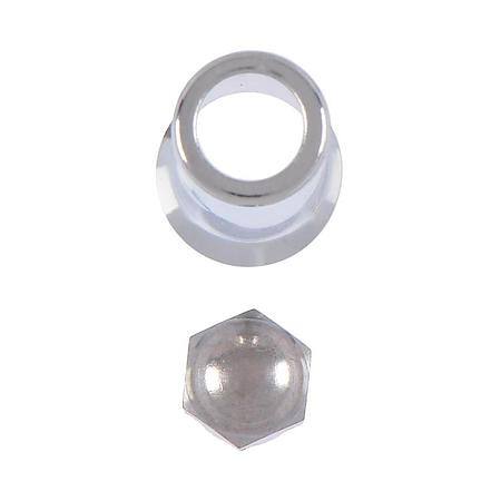 TPMS Chrome Dress up Kit Sleeve and Cap, 50 Pack