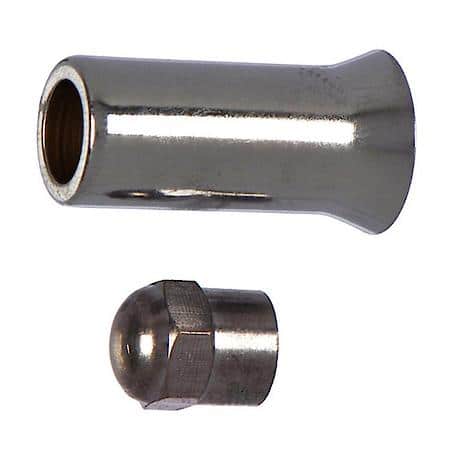 TPMS Chrome Dress up Kit Sleeve and Cap, 50 Pack