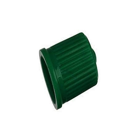 Green Plastic (Short) Cap - 100 Pack