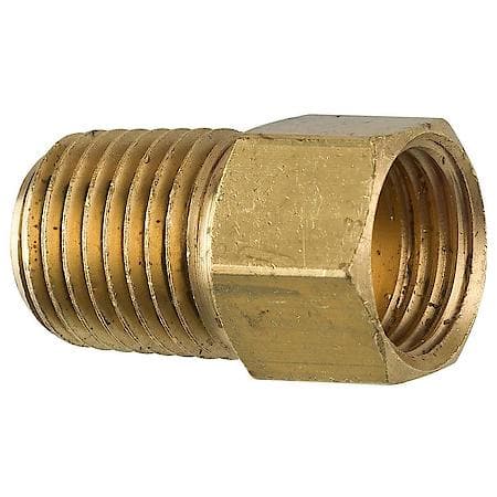 Brass Connector, Female (1/2-20 Inverted), Male (1/4-18 Npt), 1/Bag