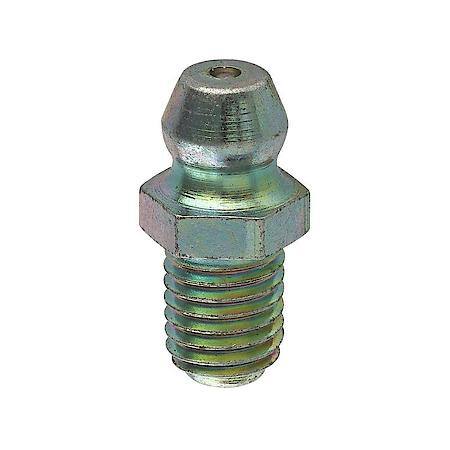 Steel Long Grease Fitting, 23/32 Length, Male (1/4-28), 1/Bag