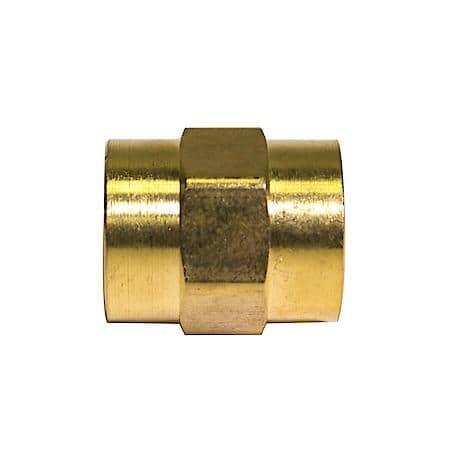 Brass Coupling, Female (1/2-14 Npt), 1/Bag