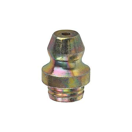 Steel Drive-Type Grease Fitting, 9/16 Length, Male (1/4-28), 1/Bag